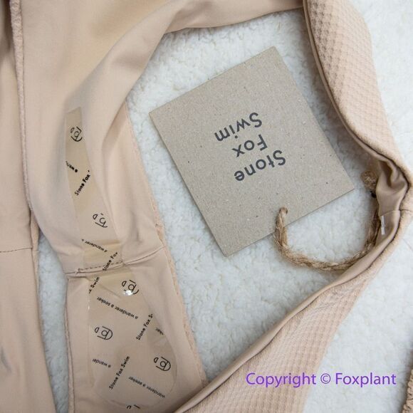 NEW SET! Stone fox swim free people meadow bikini top Enki Bikini Bottom, size M - Picture 14 of 16